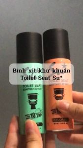 Xịt khử khuẩn bệ ngồi bồn cầu Su Star hương Mint Úc ngăn ngừa vi khuẩn mang lại không gian thoải mái 50ml