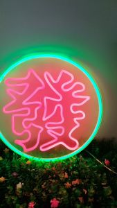 ป้ายไฟ 发 รวย พื้นใส ป้ายไฟหน้าร้าน ป้ายไฟ Led ป้ายไฟนีออน ประหยัดไฟ ใช้ปลั๊กไฟ บ้าน เพิ่มเอกลักษณ์สีสัน สวยงาม