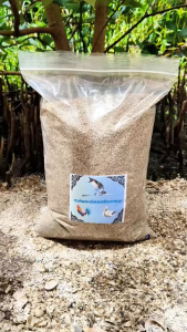 กระซ่าผงละเอียดจากทะเล แคลเซียมสำหรับ นก ไก่ชน สัตว์ปีกทุกชนิด บรรจุ 1.8KG