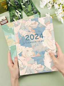 Biji 2026 Yearly Planner Calendar Book Monthly Time Management Self-Discipline Work Diary Small Secretary Notebook with Date