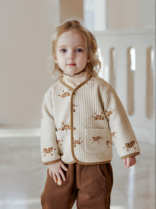 UIN BABY | Cotton Padded Breathable Thermal Round Neck Jacket
