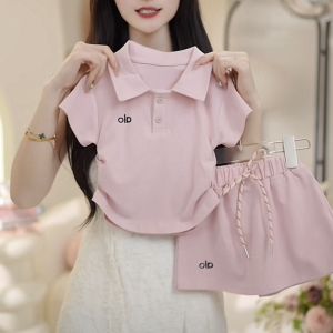 Korean Style Cute Girls Summer Short Sleeve Shorts Set