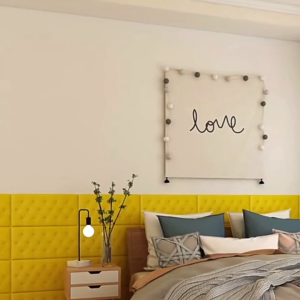 3D Soft Wall Panel Self Adhesive Foam Wall Sticker Waterproof Decorative Wall Padding Modern Waterproof Easy DIY