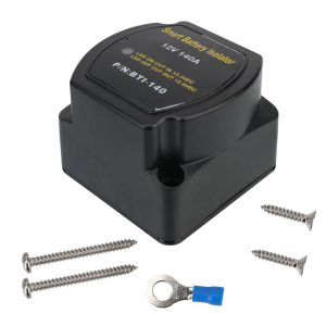 Bộ Cách Ly Pin Thông Minh 12V Cho Xe RV Rơle 140A Bộ Chia Điện Áp Nhạy Cảm VSR Đầu Nối Sạc Công Tắc Pin Xe Hơi Tự Động
