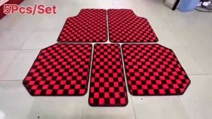 5pcs PROTON PERSONA 2016-2024 CARPET Full Seat Checkmate Carpet Dadu Karpet Thailand Floor Mat Dice Carpet Car Mat Persona Carpet