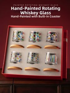 FLOWER MOO | Pressure-relief Handmade Glass Whiskey Cup