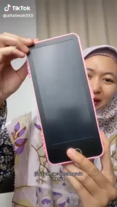 BELLA | Kotak Pensil DRAWING Case Besar [ BIG ] LCD Writing TABLET CASE PENCIL Drawing Box Case Ukuran Besar Pencil Drawing