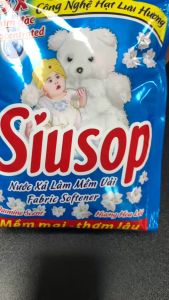 Nước xả Siusop Hương hoa lài xanh dương 38g ( 1 dây 10 gói)