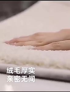 3D Realistic Cat Shaped Rug Soft Fluffy Bedside Runner Non-slip Floor Mat Absorbent Washable Plush Carpet For Bedroom Bathroom