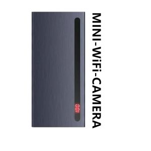 Mini cameMobile power wireless charging Wifi camera HD night vision voice 4kIP camera motion detection remote monitor mobile phone download APP control open mobile phone view