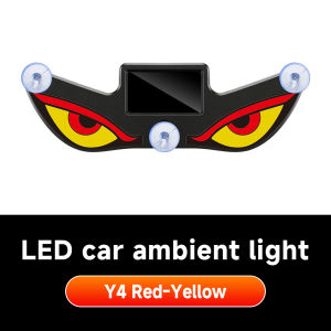 For Chery Tiggo 7 8 Pro Plus Tiggo 2 3X 4 5X Max JAECOO J7 Omoda 5 C5 Omoda 9 SHS C9 Car Solar Devil Eye LED Warning Light