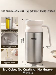 Food-grade Stainless Steel Non-stick Oil Container