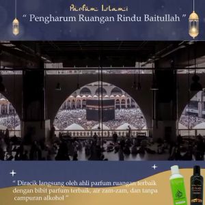 COD PROMO|Parfum Arab Ruangan Rindu Kabah 250ml spray[BEST SELLER]