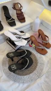 Aj 41 sendal hak wanita tinggi permata 9cm