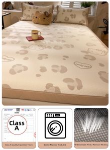 Suxuan | Cartoon KT Cat Ice Silk Cool Mattress Pad 1 Person