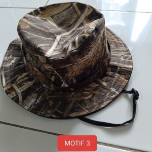 Topi rimba camoflase anti air
