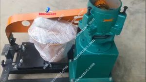 Khung Máy Ép Cám Viên Chạy Dây Curoa Gắn Sàng 3ly