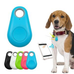 Lovinland Pet Smart Bluetooth Collar Water Drop Type AntiLost Device Pets Two-way Object Finding Alarm Mini GPS Cat Dog Locator Pets Cat Collar Tracking Device Accessories