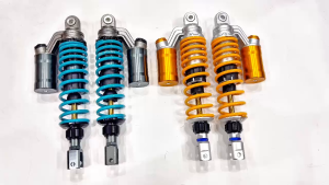 Phuộc Sau ATR Bình Dầu Mẫu OLONG 320mm Lắp Như Zin Cho AB - AirBlade Màu Vàng Đen Xanh