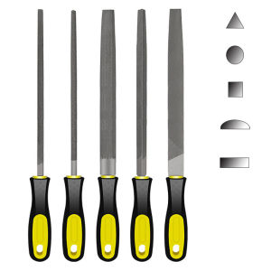 6-12 "ไฟล์เครื่องมือขัดเพชรเหล็กแฟ้มช่างไม้ถูมีดโลหะแข็งแฟ้มโรตารีโลหะแฟ้มไม้เครื่องมือ