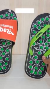 Sandal Rematik sendal kesehatan Refleksi Akupuntur kaki Sandal Pria Raqilla