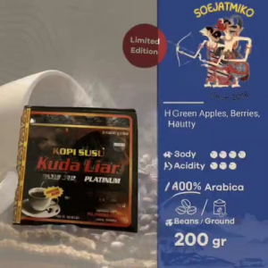 robusta kopi susu kuda liar 1box 10sachet bisa cod bayar ditempat