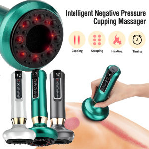 Hailicare | Smart Body Massager Vacuum Suction Device Cellulite Fat Bruning Handheld Chinese Sculpting Heating Cans For Belly Back Massage