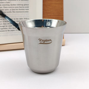 Thickened Stainless Steel 316 White Wine Cup Double Layer Anti Drop Small Alcohol Cup Coffee Cup Outdoor Camping Tea Cup