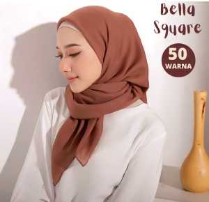 Hijab Bela Square / Hijab Segi Empat / Kerudung Segi Empat Termurah / Kerudung Segi Empat (Full Warna Bisa Cod)