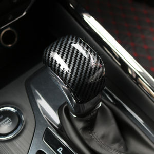 Carbon Fiber Gear Shift Cover Decorative Interior Car Accessories for Chery Tiggo 8 Arriz 5 plus GX 5X 3X Shift Knob Cover
