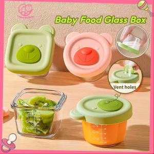 Childrens Food Supplement Glass Storage And Freshness Can Be Steamed And High Temperature Resistant Babys Special Food Bowl Cup