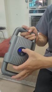 Máy Mát Xa 4 Đầu Xám Chuyên Nghiệp Rung Cơ Sâu Tần Số Cao Cơ Thư Giãn PVN7895