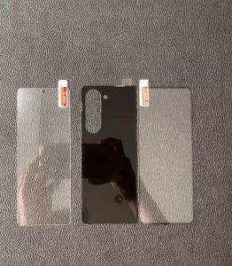 Kính cường lực Samsung Z Fold 6/ Z Fold 5/ Z Fold 4/ Z Fold 3 màn hình nhỏ và mặt lưng (mặt sau) full keo kính 100%