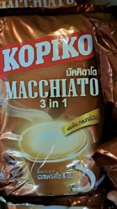 [siêu hot] Túi 5 Thanh Lẻ Cà Phê Hoà Tan Kopiko Macchiato 3 in 1 Thailand (20 gói x 24g) shop haimy