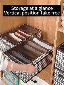 Household Storage Solutions: Foldable Clothes Organizer & Waterproof Storage Box