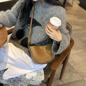 Fashionable Ladies Underarm Bag 2024 New Style Single Shoulder Crossbody Bag High-End Sensation Versatile Nylon Handbag