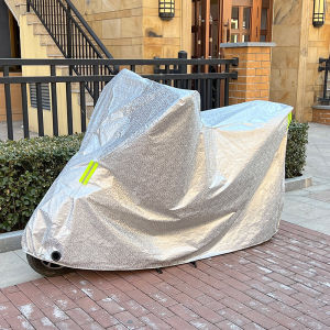 Battery Car Rain Cover Motorcycle Car Cover Neutral Car Cover Thickened Rain Cover Cloth Dustproof Electric Car Sunscreen Car Hood