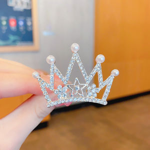 Crown Hair Accessories Children Cute Princess Hair Comb Baby Birthday Crown Hair Decorations Girls Baby Headwear