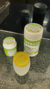 Bột Rau Má SATACHI nguyên chất. Tăng cường Trí Não bảo vệ Tim Gan phòng ngừa bệnh Xương Khớp. Hộp 68g và 218g