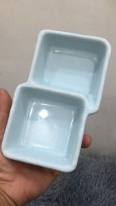 CHÉN CHẤM 2 NGĂN 15x9x4 CM - GỐM SỨ VIỆT(King Kong) - HÀNG VIỆT NAM CHẤT LƯỢNG CAO
