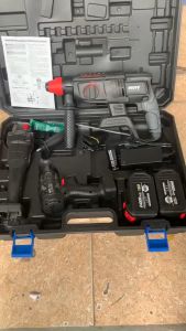 Bộ combo 3 trong 1 Máy Khoan Đục Bê Tông Dùng Pin 188V - Khoan Bê Tông Siêu Khỏe - Máy mài Cầm Tay 3 Chức Năng BẢO HÀNH 12 THÁNG