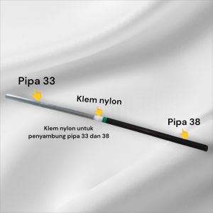 KLEM PUTAR KUNCI OTOMATIS PIPA SAWIT PREMIUM FULL NYLON SRL ORIGINAL COD