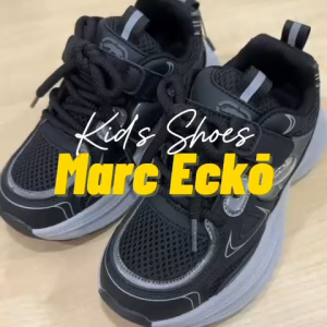 Marc Ecko Kids Shoe Sneaker ECY9604/ECY9605 Black/Rose - Kasut Kanak-Kanak Kasual Ringan Selesa
