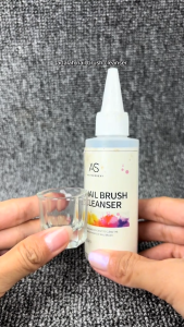 AS Nail Art Brush Cleanser Pembersih Perlengkapan Kuas Kuku Nail Art 60ml KU084