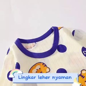 ByKiddos - Piyama Anak Setelan Baju Tidur Anak Laki-laki dan Perempuan Import / Baju Tidur Bayi Import PART 4