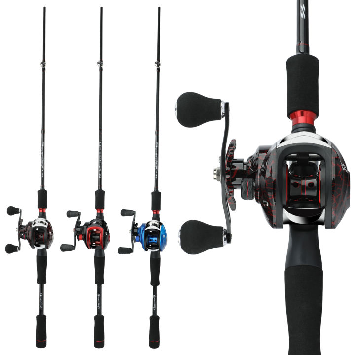 Malaysia Fishing Rod and Casting Reel Set 1.8M Fishing Rod with 18+1BB  Baitcasting Reel Fishing Tackle Combos Ultra Light Freshwater and Saltwater Fishing  Gear