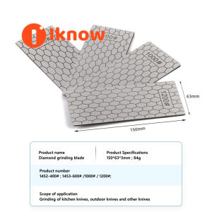 I know Home & Outdoor Knives Scissors Kitchen Knives Square Diamond Sharpener Sharpening Stones Various Specifications