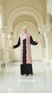 SHABIYAN 590 Gamis Set Dress | Dress 2 in 1 | Muslimah Casual Dress