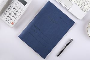 Thickened A4 Laboratory Notebook for Postgraduate Students Chemical Report Book Customizable Logo Printed Notebook