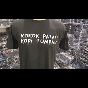 Baju Kaos Distro Rokok & Desain Unik